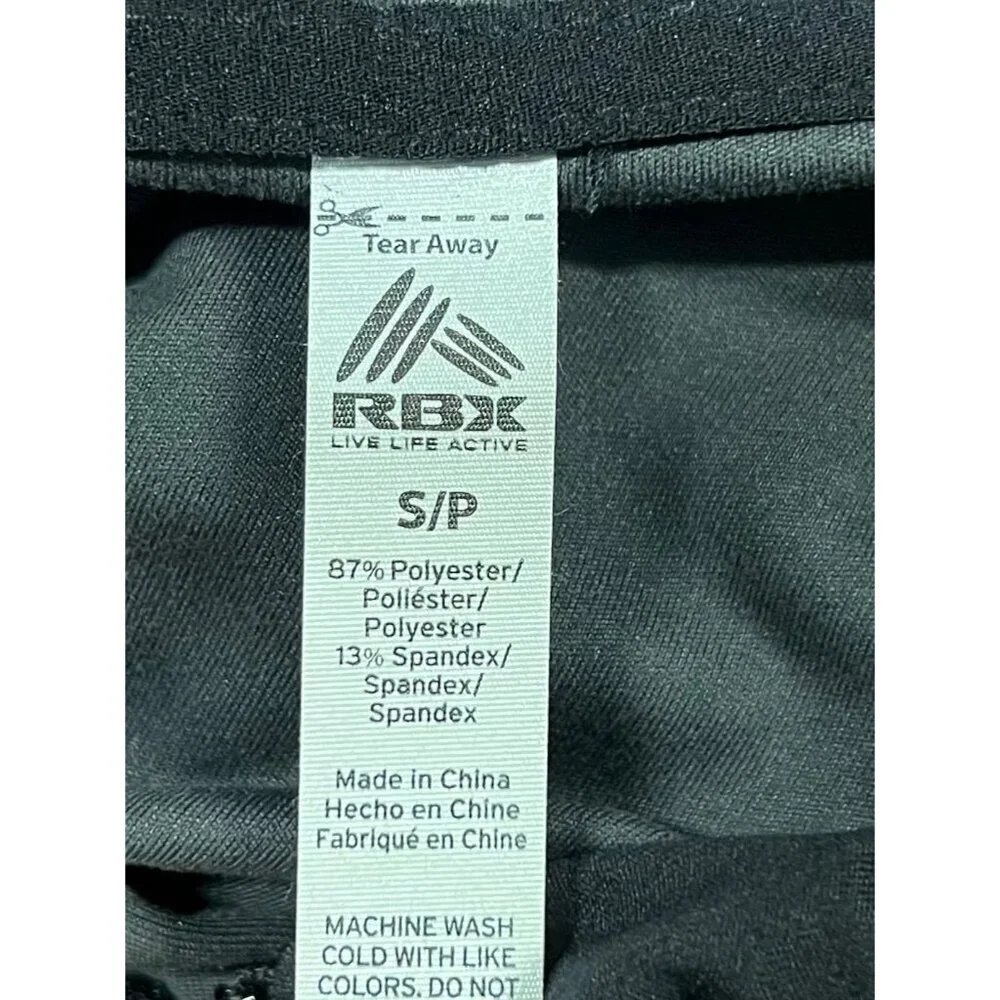 RBX Womens Hooded Black Gray Camo Jacket Zipper Size Small S Athleisure New - Picture 7 of 8